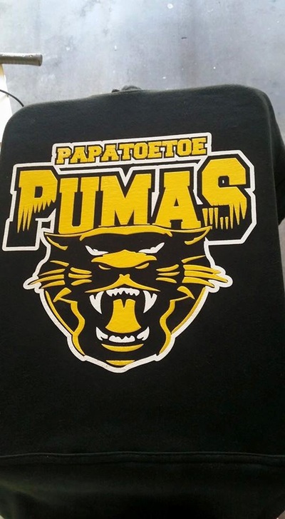 Papatoetoe Pumas Printing T-shirts Auckland
